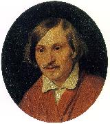 Alexander Ivanov Portrait of Nikolai Gogol oil